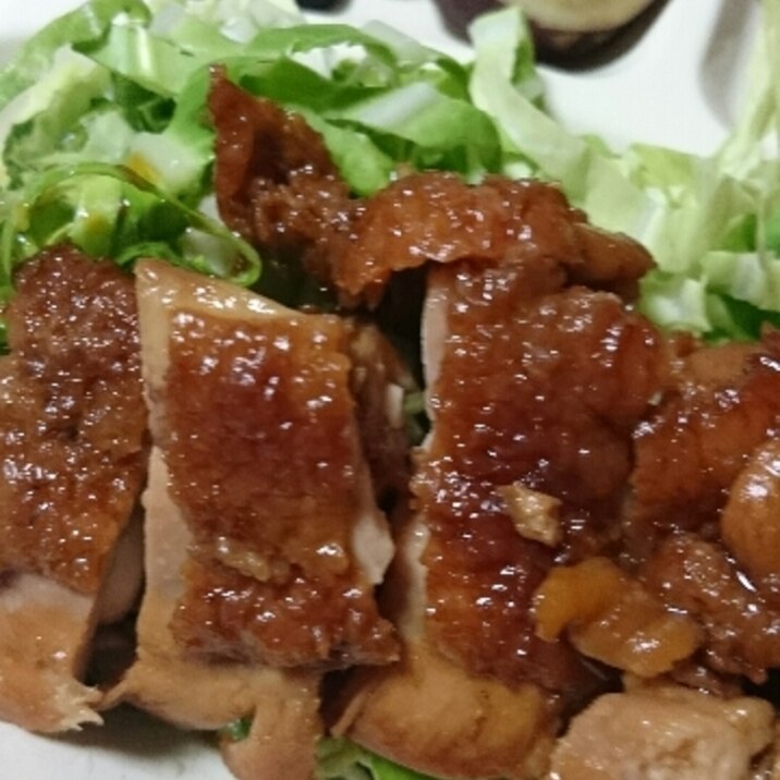 ヘルシーな照り焼きチキン